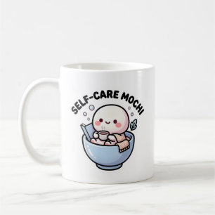 Tasse de café Mochi de Self-Care Kawaii Mignonne