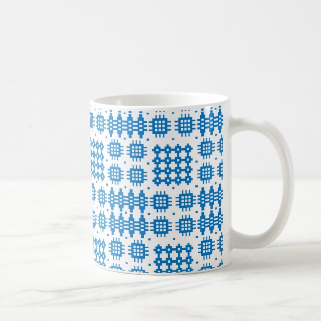 Tasse de café : Motif de tapisserie de Gallois, (Droite)