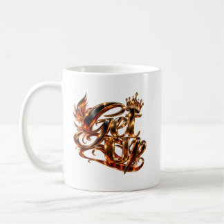 Tasse de café motivationnelle pour se lever