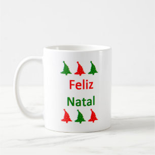 tasse de café natal feliz
