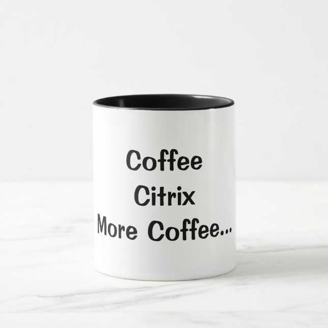 Tasse de café nerd de Citrix (Centre)