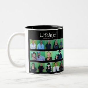 Tasse de café officielle de ligne de sauvetage