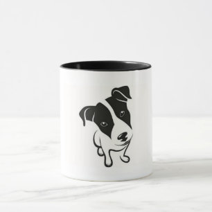 Tasse de café orientée de Jack Russell