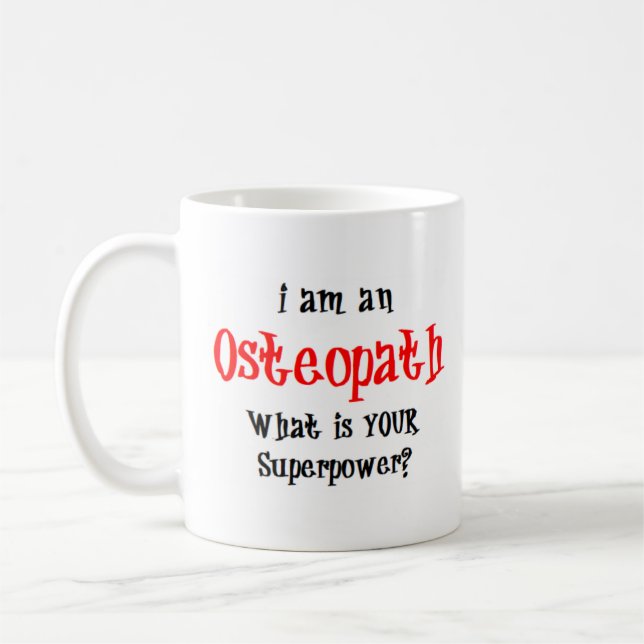 tasse de café ostéopathe (Gauche)