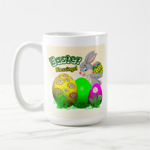 Tasse de café Pâques Bénédictions