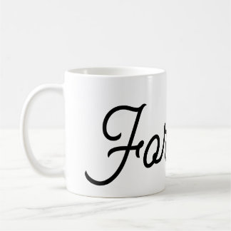 Tasse de café pardonnée