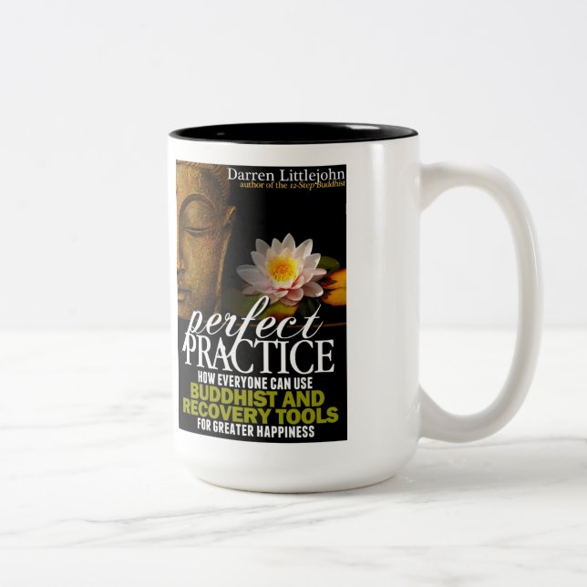 Tasse de café parfaite de pratique (Droit)