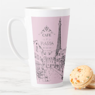 Tasse de Café Paris Latte