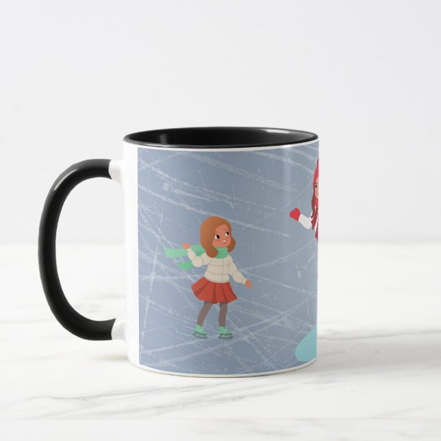 tasse de café patineurs (Gauche)