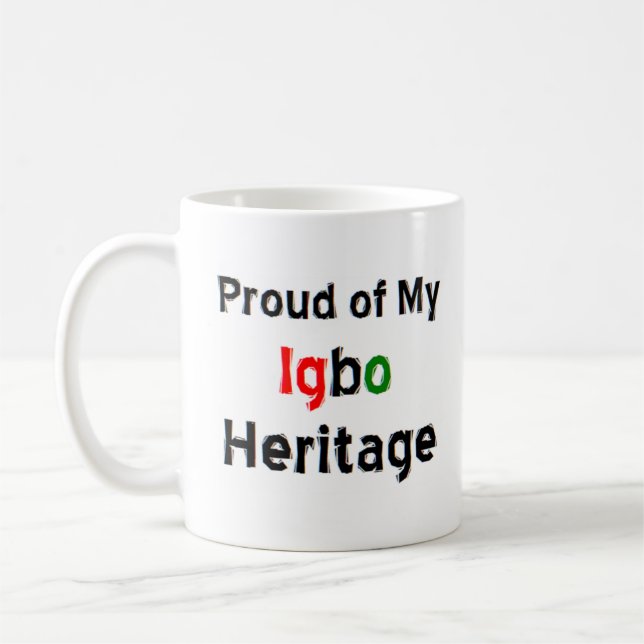 tasse de café patrimoine igbo (Gauche)