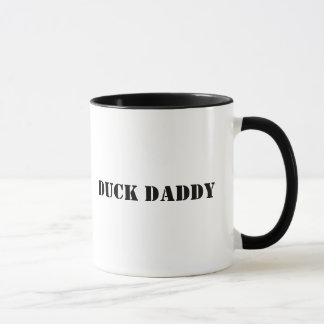 Tasse de café personnalisable de papa de canard