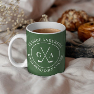 Tasse de café personnalisée avec logo de club de g