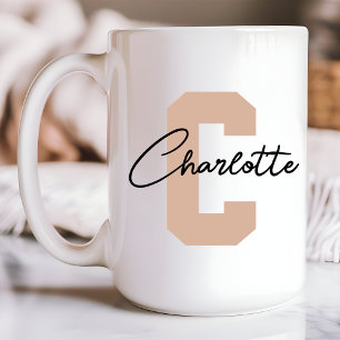 Tasse de café personnalisée avec nom en cadeau pou