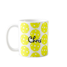 Tasse de café personnalisée de Pickleball