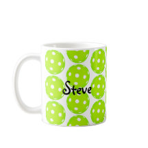 Tasse de café personnalisée de Pickleball