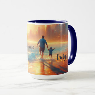 Tasse de café personnalisée pour papa | Toujours à