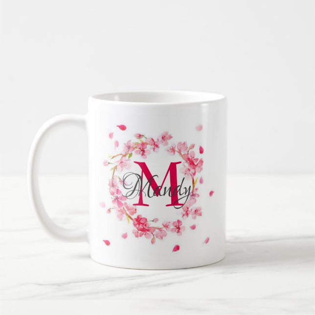 Tasse de café personnelle customisée élégante de (Gauche)