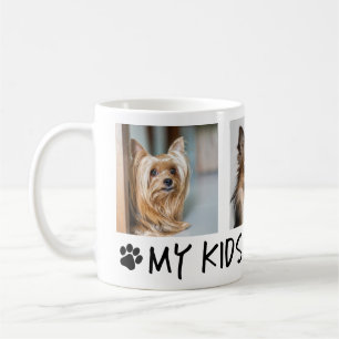 Tasse de café photo Mes enfants ont des pattes 3