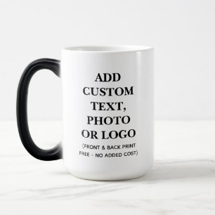 Tasse de café photo personnalisée - Cadeau pour lu