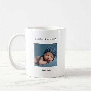 Tasse de café photo personnalisée Minimaliste Gran