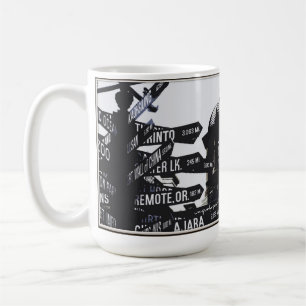 Tasse de café pionnière de tribunal