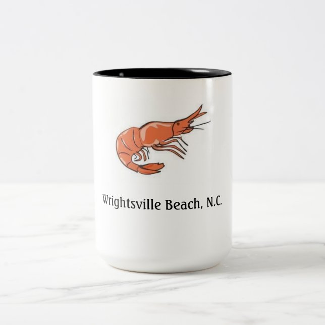 Tasse de café (plage de Wrightsville, OR) (Centre)