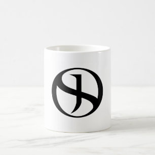 Tasse de café - poignée noire
