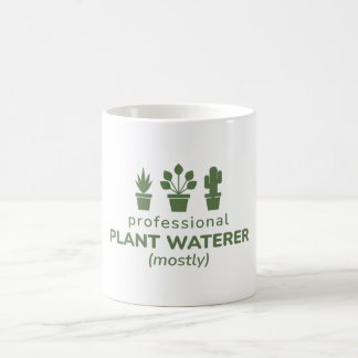 Tasse de café pour amateur de plantes