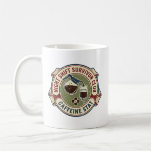 Tasse de café pour infirmière du Club des survivan