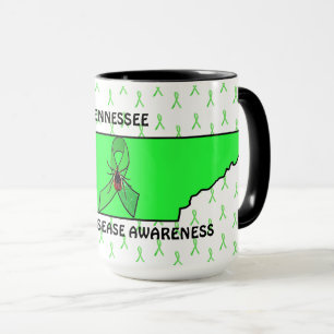 Tasse de café pour la sensibilisation à la maladie