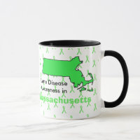 Tasse de café pour la sensibilisation à la maladie