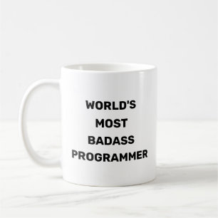 Tasse de café pour le programmeur le plus badass d