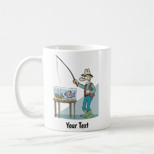 Tasse de café pour pêcheur