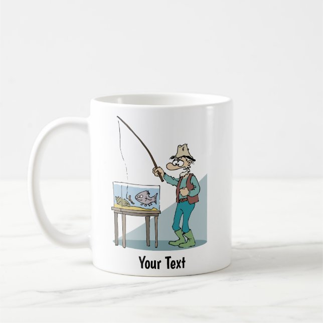 Tasse de café pour pêcheur (Gauche)