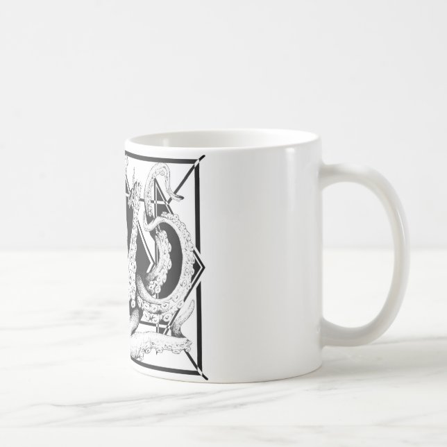Tasse de café principale du poulpe du studio de (Droite)