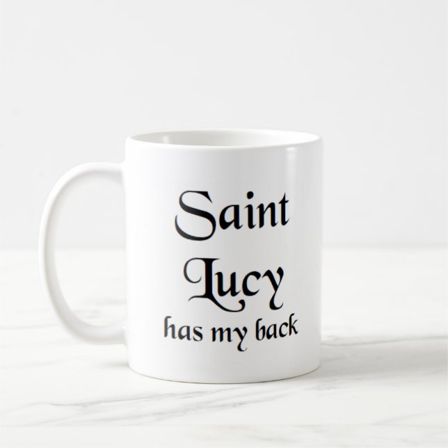 tasse de café saint lucy (Gauche)