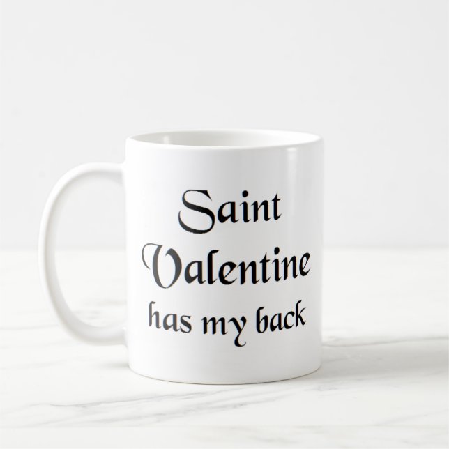 tasse de café saint valentine (Gauche)