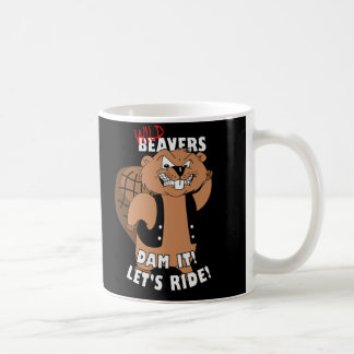 Tasse de café sauvage de castors