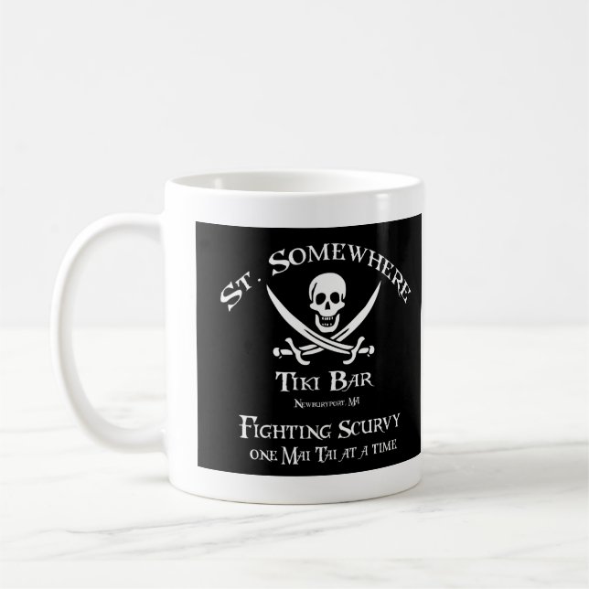 Tasse de café Scurvy de combat (Gauche)