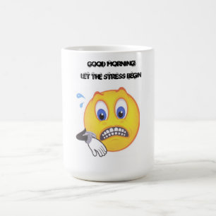 Tasse de café soumise à une contrainte