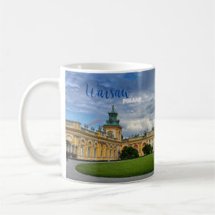 Tasse de café souvenir de voyage Varsovie Pologne