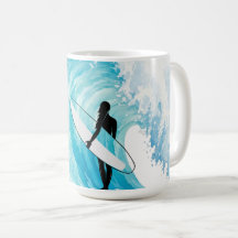 Tasse de café Surfing