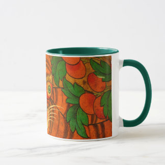 Tasse de café tibétaine de tigre