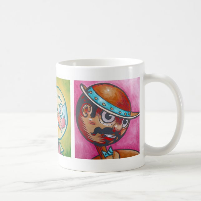 Tasse de café - Tik-Tok, chutes, Jack Pumpkinhead (Droite)