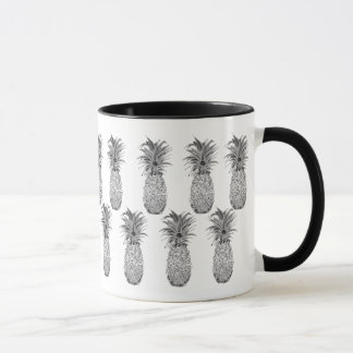 Tasse de café tropicale d'amour