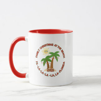 Tasse de café Vacances de Noël en Floride