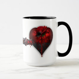 Tasse de café Valentine gothique