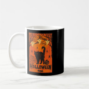 Tasse de café vintage de Halloween