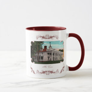 Tasse de café vintage du Mont Vernon