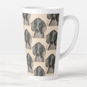 Tasse de café Weimaraner Dog Latte